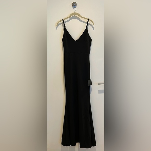 Lulu’s Infinite Glory Black Maxi Dress NWT Size XS - Picture 3 of 7